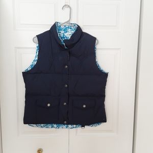 Reversible American Eagle Puffy Vest